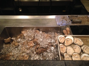 Oysters pre-grill